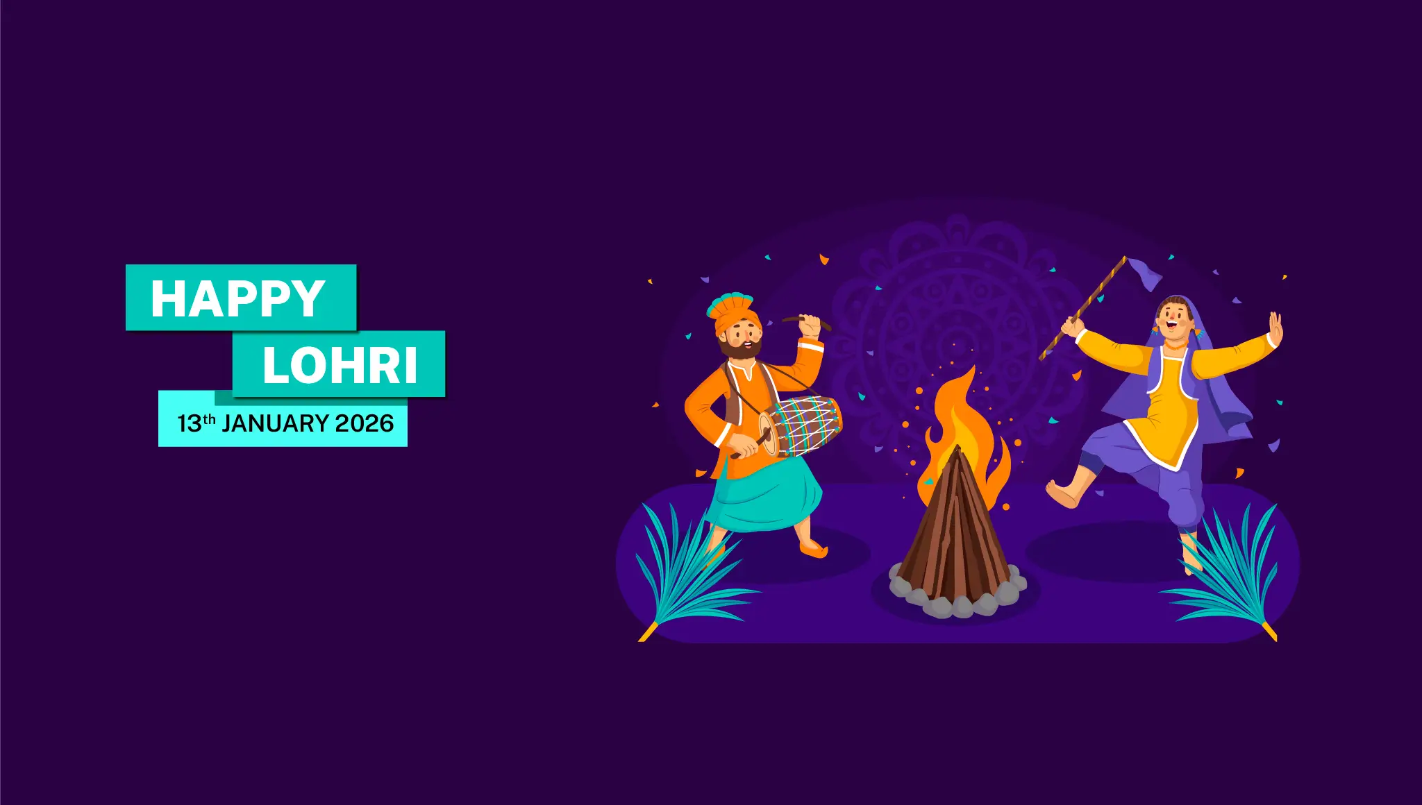 Happy Lohri 2026: Date, History, Significance, Wishes, Messages, Quotes & Poster Ideas