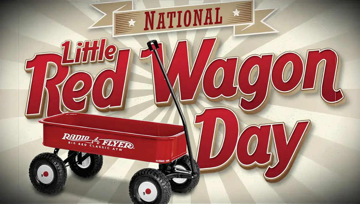 National Little Red Wagon Day 2026 (25 March 2026): Date, History, Significance, Facts, Activities, Wishes & More